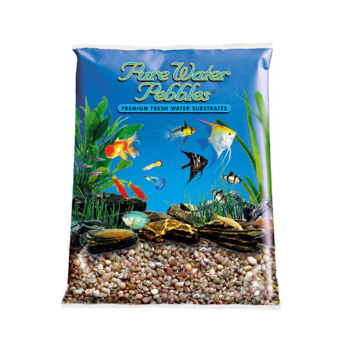 Pure Water Pebbles Premium Fresh Water Cumberland River Gems Natural Aquarium Gravel 6/5 lb - Image 2