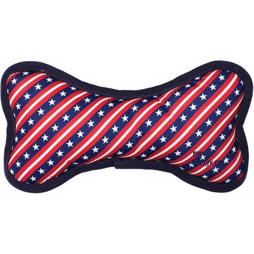 The Worthy Dog Bone Star Stripe Small - Image 2