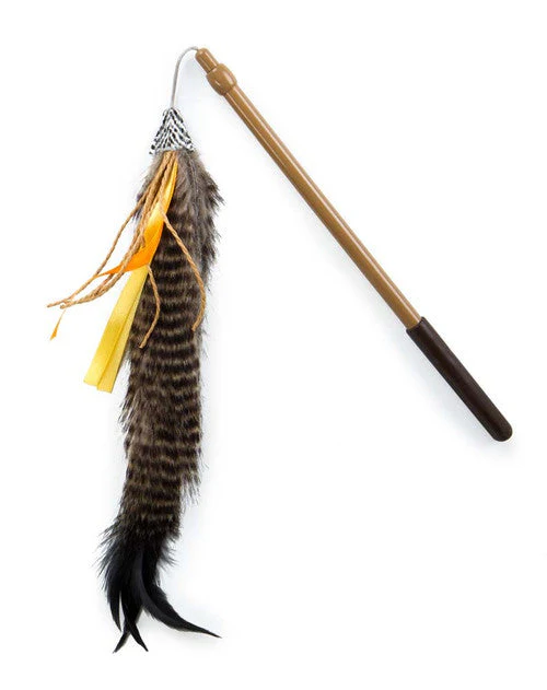 Petlinks Safari HappyNip Fly Wild Wand Catnip Toy Multi-Color - Image 2