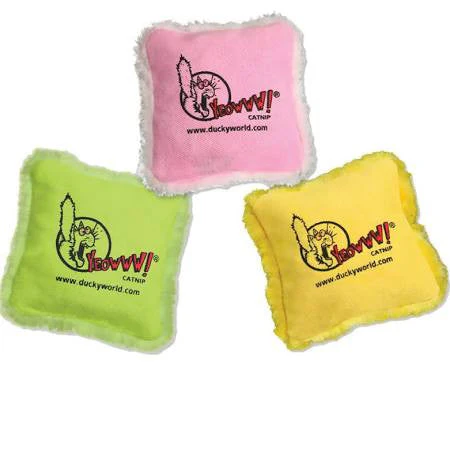 Yeowww Cat Catnip Pillow Green 2.5in !{L+x} - Image 2