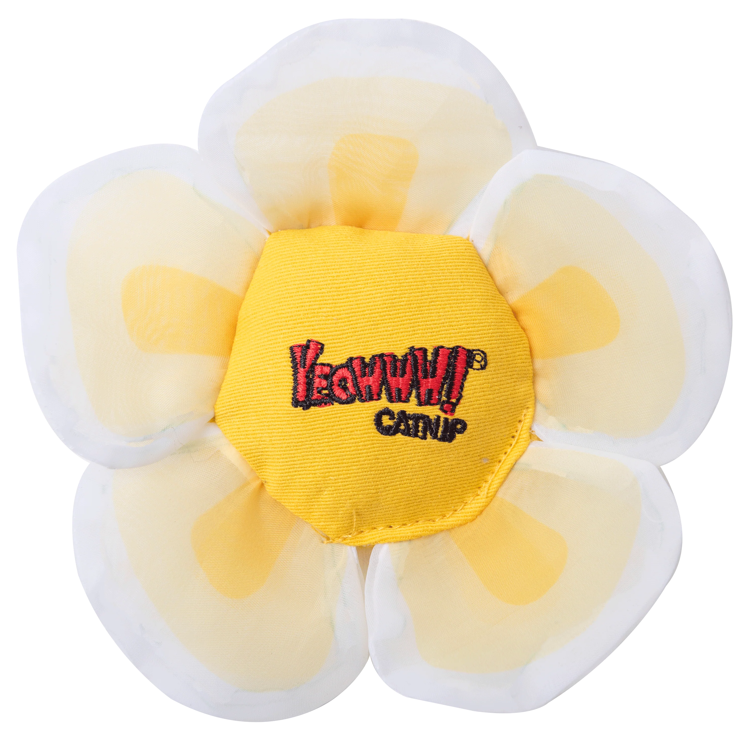 Yeowww! Daisy's Flower Tops Catnip Cat Toy White