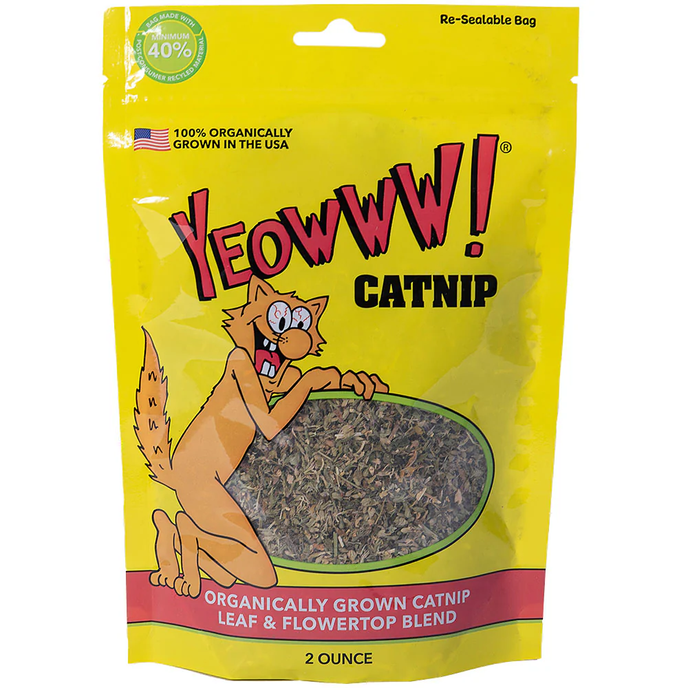 Yeowww! YEOWWW! Catnip Bag Cat Treat 2 oz