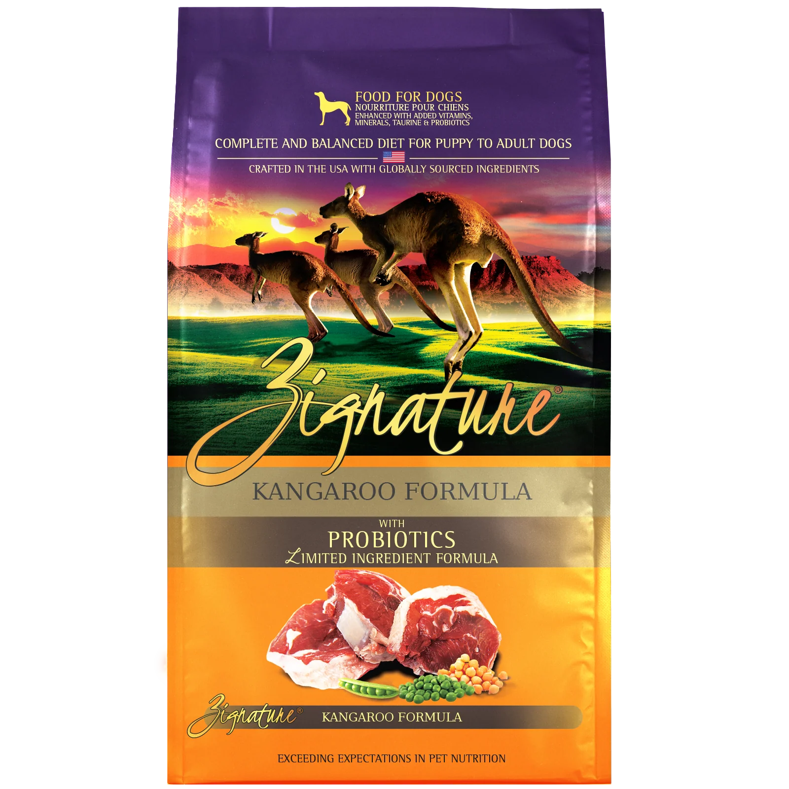 Zignature Kangaroo Formula Dog Food 4 lb