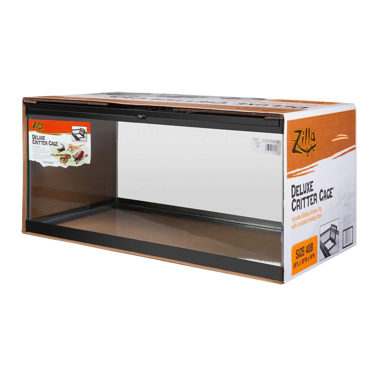 Zilla Deluxe Critter Cage? Enclosures 40 Breeder SD-3