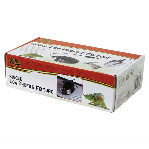 Zilla Low Profile Reptile Terrarium Fixtures Single - Image 2