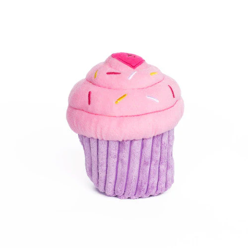 ZippyPaws Cupcake Dog Toy Pink MD - Image 2