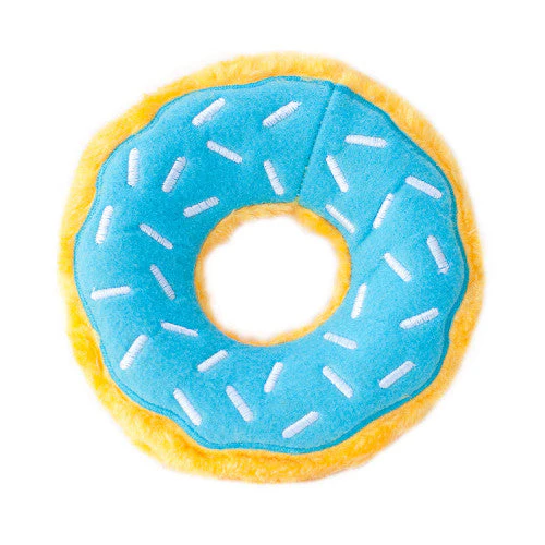 ZippyPaws Donutz Dog Toy Blueberry MD - Image 2