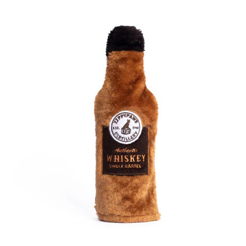ZippyPaws Happy Hour Crusherz Dog Toy Whiskey MD - Image 2