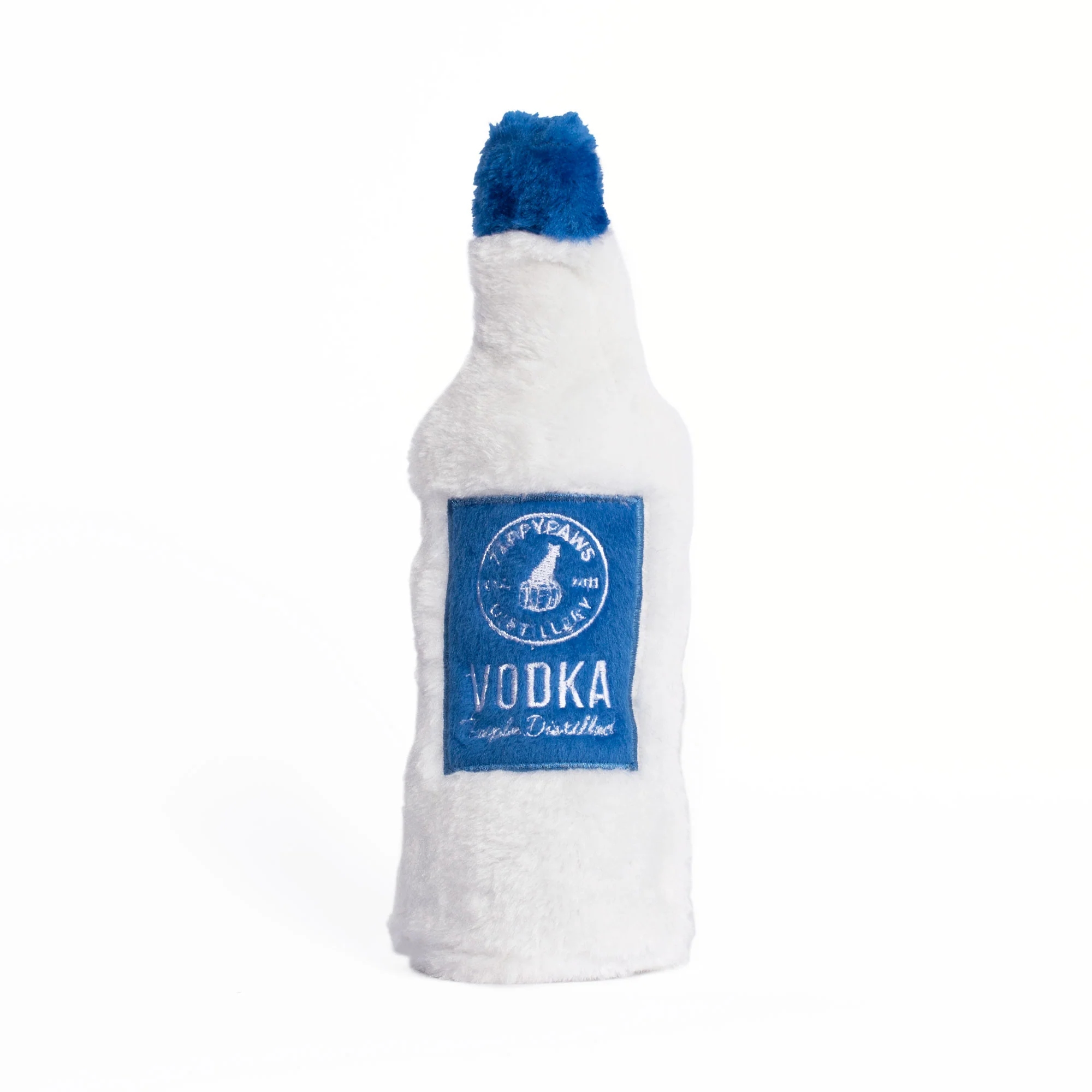 ZippyPaws Happy Hour Crusherz Dog Toy Vodka Medium
