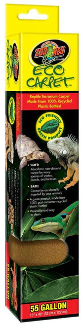 Zoo Med Eco Carpet Reptile Terrarium Carpet Tan 55 Gallon, 13 Inches X 48 Inches - Image 2