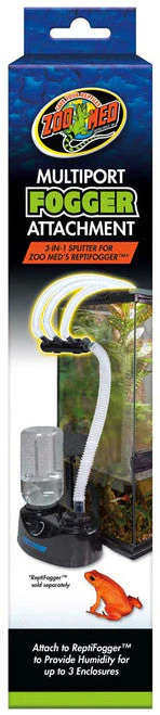 Zoo Med Multiport Fogger Attachment 3-in-1 Splitter Black - Image 2