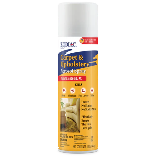 Zodiac Carpet and Upholstery Aerosol Spray 16 ounces - Image 2