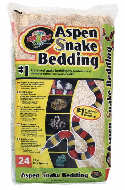 Zoo Med Aspen Snake Bedding Tan 24 qt - Image 2