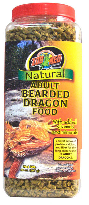 Zoo Med Natural Adult Bearded Dragon Dry Food 20 oz - Image 2