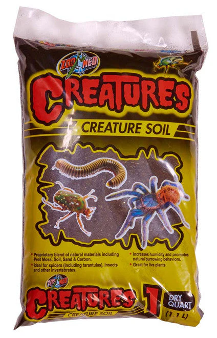 Zoo Med Creatures Creature Soil Black 1 qt - Image 2