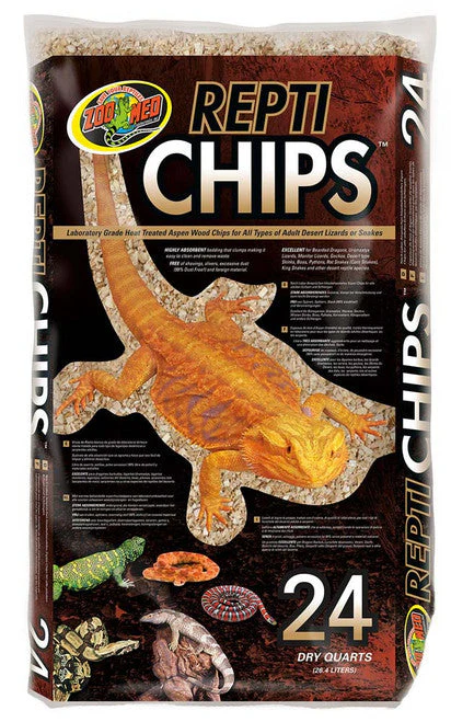 Zoo Med Repti Chips Substrate Brown 24 qt - Image 2