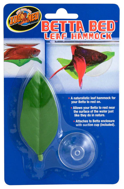 Zoo Med Betta Bed Leaf Hammock Green Standard - Image 2