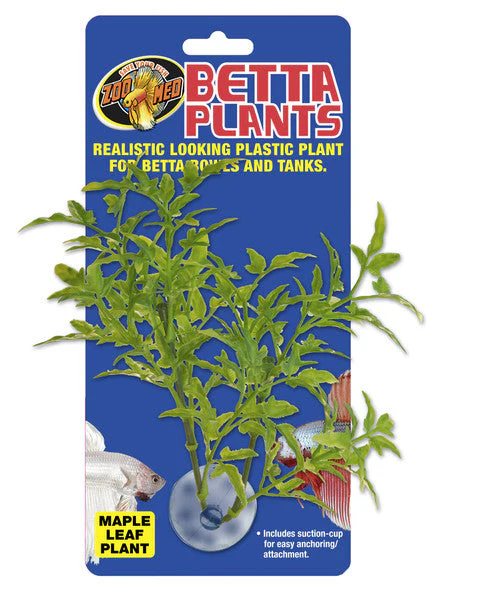 Zoo Med Betta Plant Maple Leaf Green - Image 2