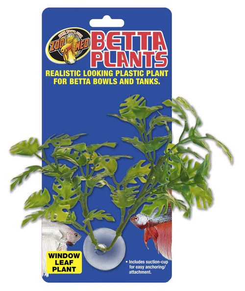 Zoo Med Betta Plant Window Leaf Green - Image 2