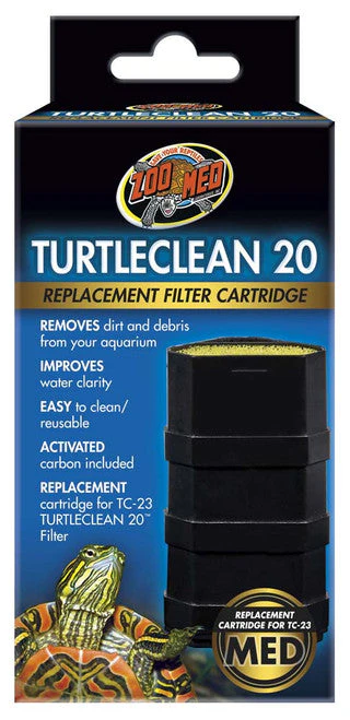 Zoo Med TurtleClean 20 Replacement Filter Cartridge MD (D) - Image 2
