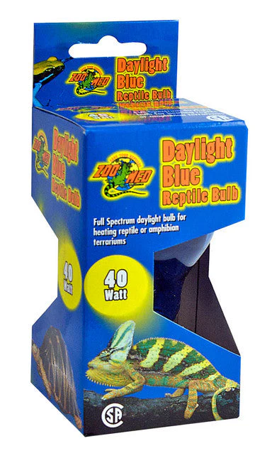 Zoo Med Daylight Blue Reptile Bulb Blue 40 Watt - Image 2