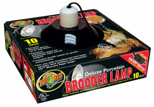 Zoo Med Deluxe Porcelain Clamp Lamp Fixture Black 10 in - Image 2