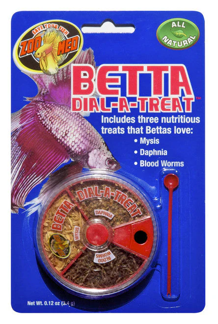 Zoo Med Betta Dial-A-Treat Freeze Dried Fish Food 0.12 oz - Image 2