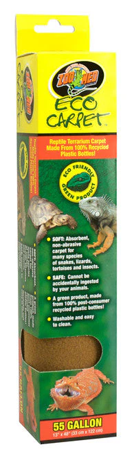 Zoo Med Eco Carpet Reptile Terrarium Carpet Green 55 Gallon, 13Inches X 48Inches - Image 2