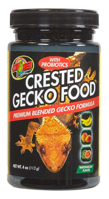 Zoo Med Crested Gecko Food Premium Blended Watermelon Dry Food 4 oz - Image 2