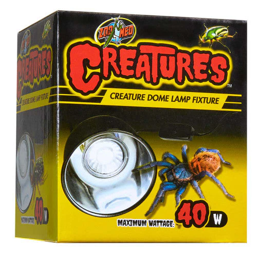 Zoo Med Creatures Dome Lamp Fixture Black - Image 2