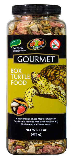 Zoo Med Gourmet Box Turtle Dry Food 15 oz - Image 2