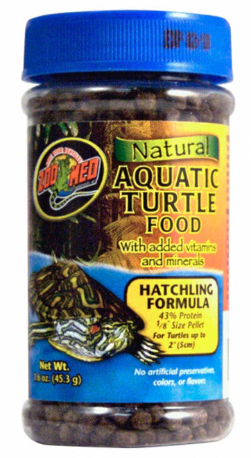 Zoo Med Aquatic Turtle Micro Pellet Hatchling Food 1.6 oz - Image 2
