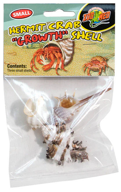 Zoo Med Hermit Crab Growth Shell Assorted SM 3pk - Image 2