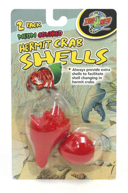 Zoo Med Hermit Crab Decorative Shell Neon Shell Assorted 2 Pack - Image 2