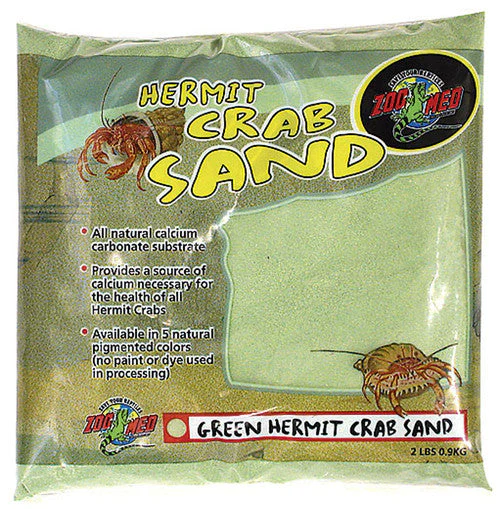 Zoo Med Hermit Crab Sand Green 2 lb - Image 2