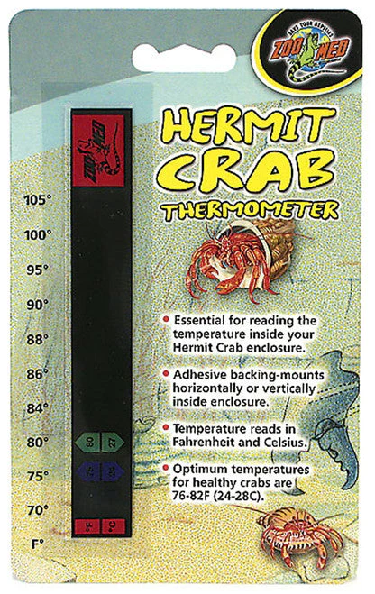Zoo Med Hermit Crab Thermometer Black - Image 2