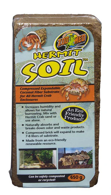 Zoo Med Hermit Soil Coconut Fiber Substrate Natural 650 g - Image 2
