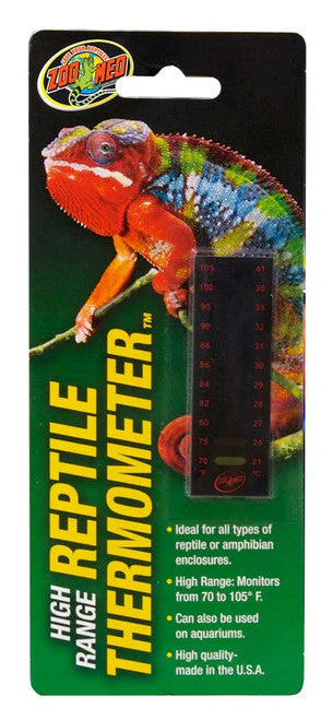Zoo Med High Range Reptile Thermometer Black - Image 2