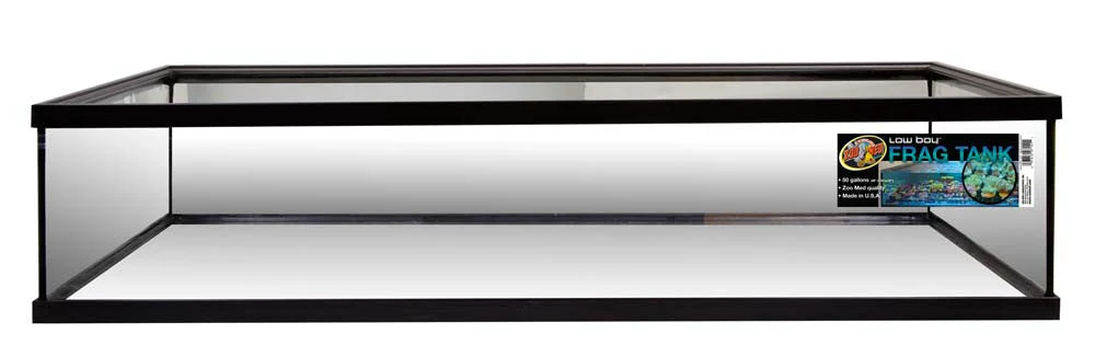 Zoo Med Low Boy Frag Aquarium Tank  50 gal 48x24x10 in SD-3