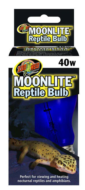 Zoo Med Moonlite Reptile Bulb Deep Blue 40 Watt - Image 2