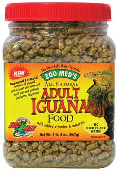 Zoo Med All Natural Adult Iguana Dry Food 10 oz - Image 2