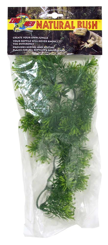 Zoo Med Natural Bush Borneo Star Plants Green 14 in, Small