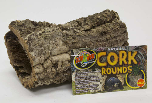 Zoo Med Natural Cork Bark Round Brown LG (D) - Image 2