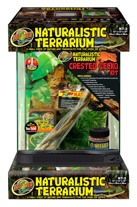 Zoo Med Naturalistic Terrarium Crested Gecko Kit SD-3 - Image 2