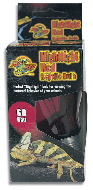 Zoo Med Nightlight Red Reptile Bulb Red 60 Watt - Image 2