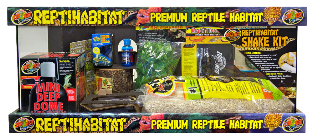Zoo Med ReptiHabitat Snake Kit 20 gal SD-3