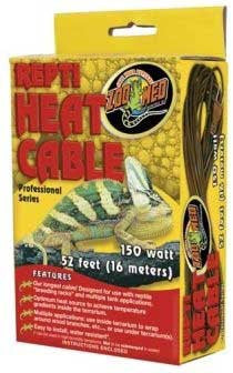 Zoo Med Reptiheat Cable 52' 16M 150W {L+1} 976205 - Image 2