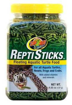 Zoo Med Reptisticks Floating Aquatic Turtle Dry Food 4.85 oz - Image 2