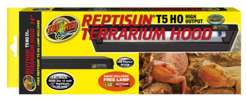 Zoo Med ReptiSun T5 HO High Output Terrarium Hood 14 in - Image 2