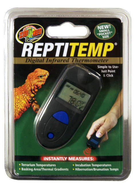 Zoo Med ReptiTemp Digital Infrared Thermometer Black - Image 2